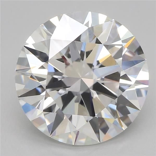2.59ct F VVS2 Rare Carat Ideal Cut Round Lab Grown Diamond