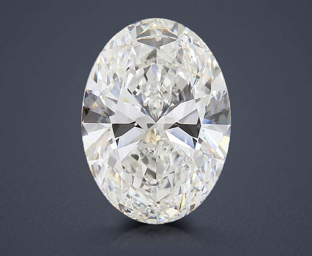 9.55 Carat Oval Lab Diamond