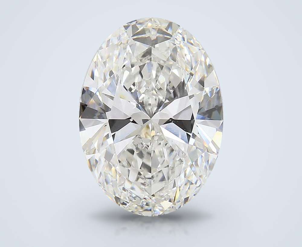 9.55 Carat Oval Lab Diamond