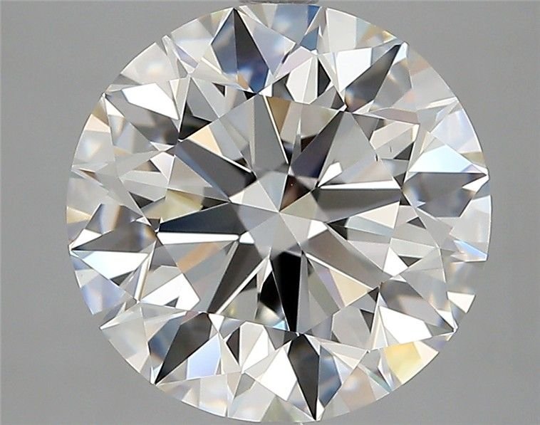 4.72ct G VS2 Rare Carat Ideal Cut Round Diamond