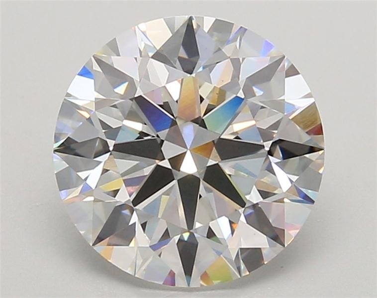 3.09ct G VS1 Rare Carat Ideal Cut Round Lab Grown Diamond