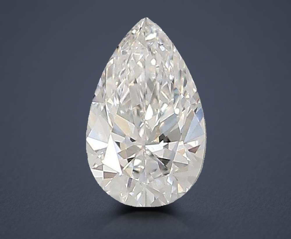 0.48 Carat Pear Lab Diamond