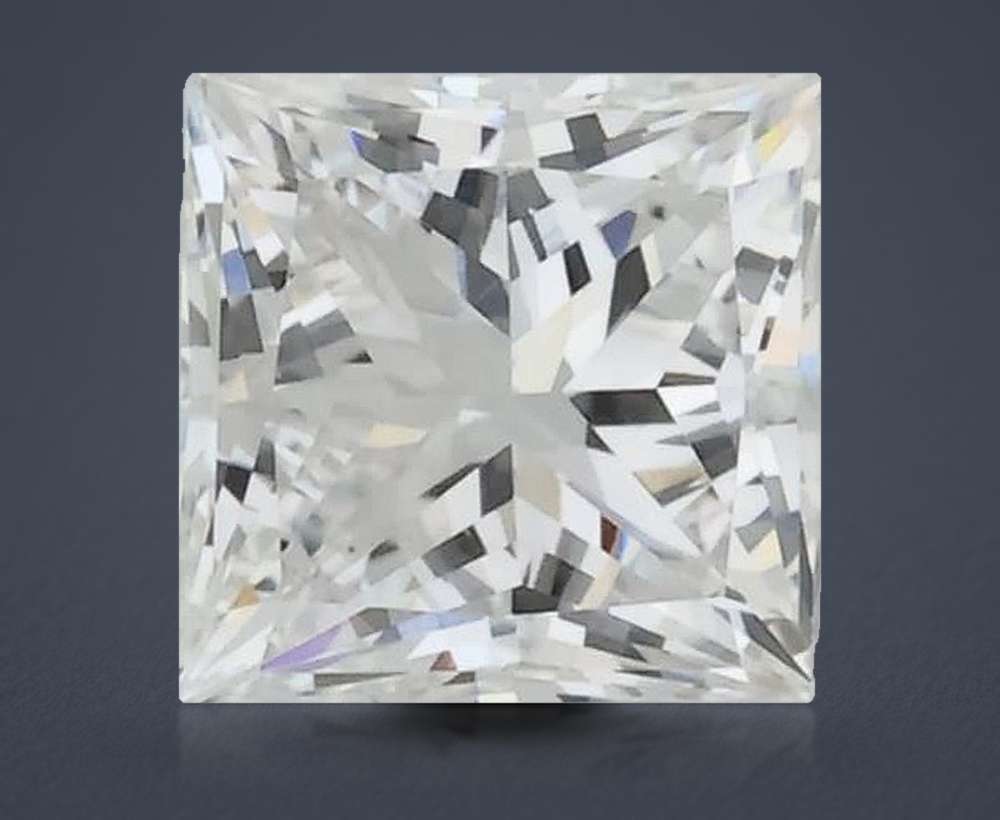 0.50 Carat Princess Lab Diamond