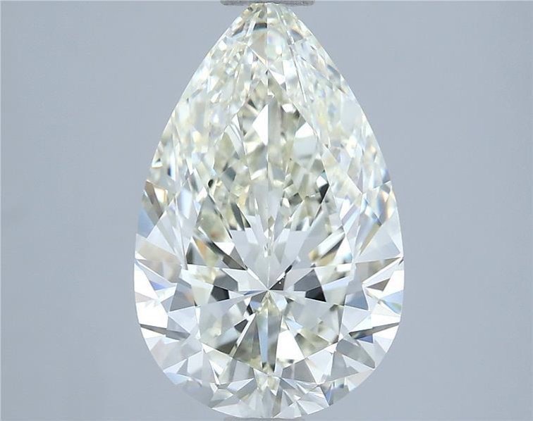 3.16ct J VS1 Rare Carat Ideal Cut Pear Diamond