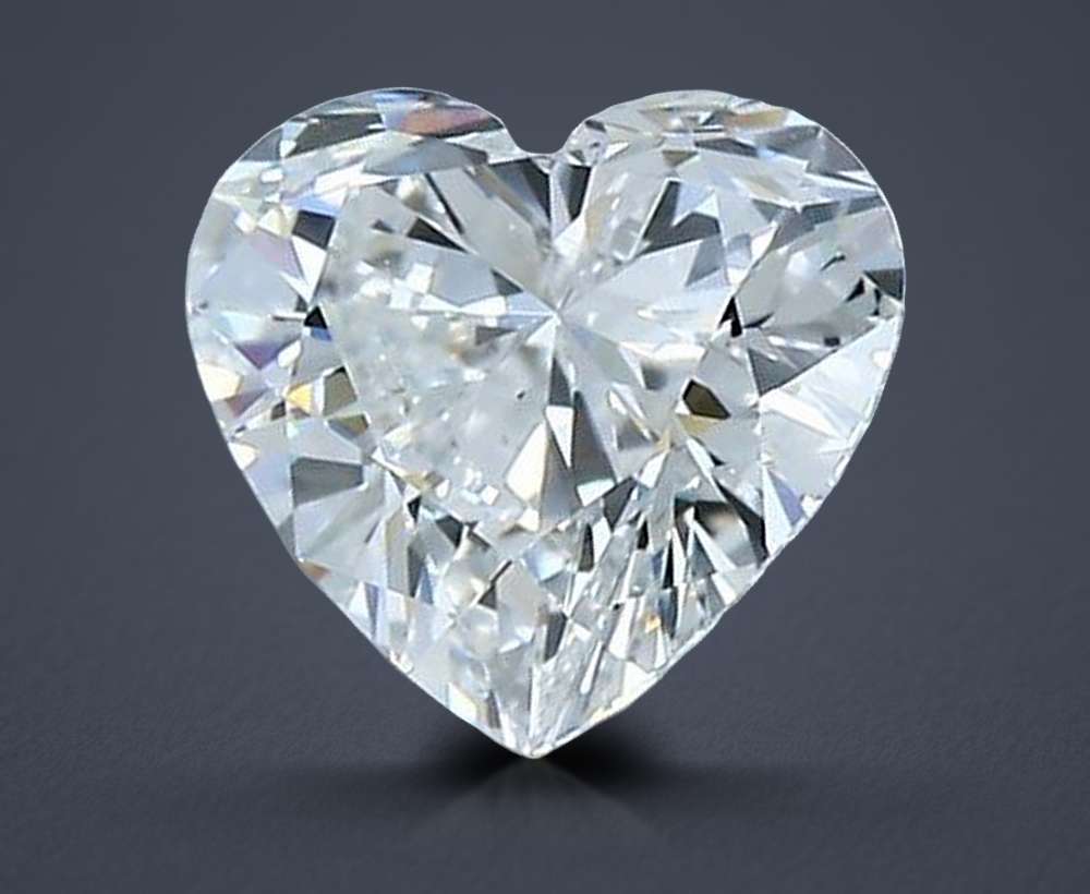 1.00 Carat Heart Natural Diamond