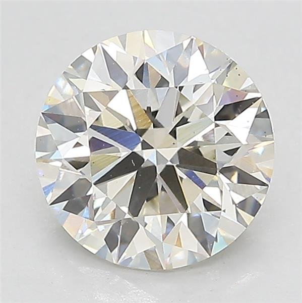 2.01ct I VS2 Excellent Cut Round Lab Grown Diamond