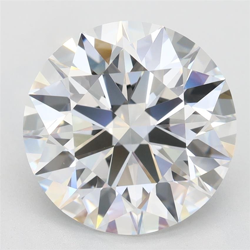 3.61ct E VVS2 Rare Carat Ideal Cut Round Lab Grown Diamond