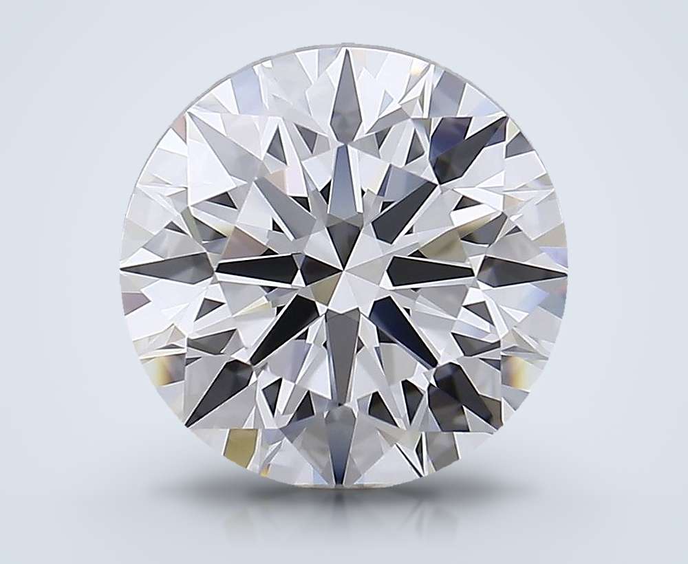 5.42 Carat Round Lab Diamond