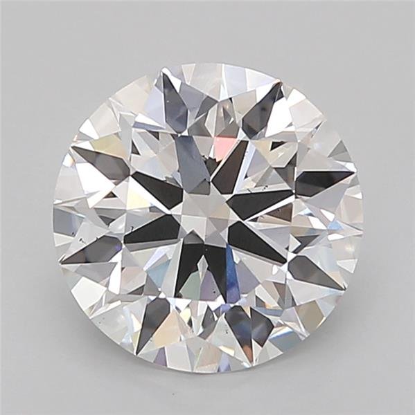 3.01ct E VS2 Rare Carat Ideal Cut Round Lab Grown Diamond