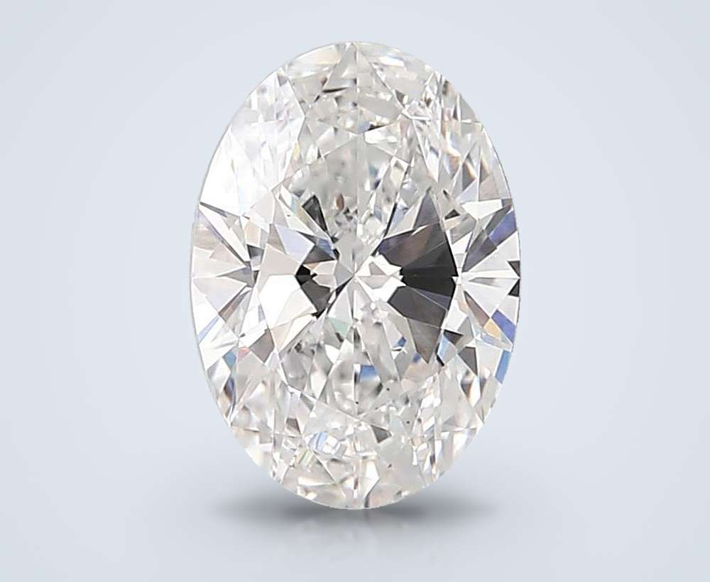 3.08 Carat Oval Lab Diamond