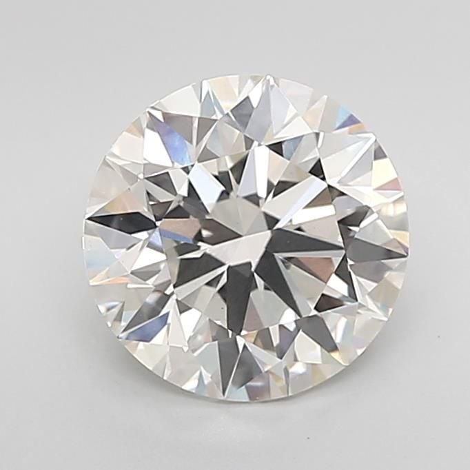 3.04ct H VS1 Rare Carat Ideal Cut Round Lab Grown Diamond
