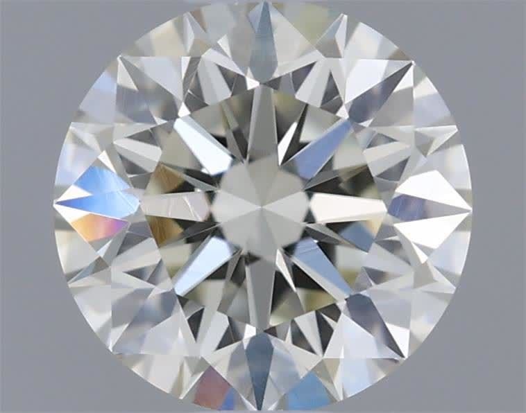 0.59ct J VVS2 Excellent Cut Round Diamond