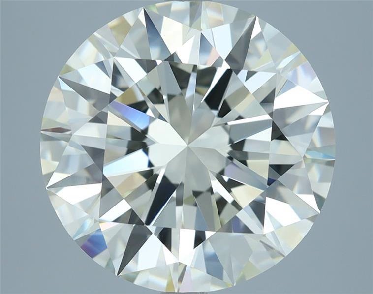 7.07ct J VVS1 Rare Carat Ideal Cut Round Diamond