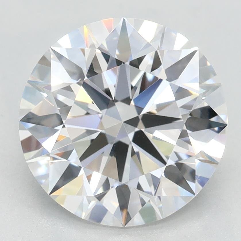 2.44ct D VVS1 Rare Carat Ideal Cut Round Lab Grown Diamond