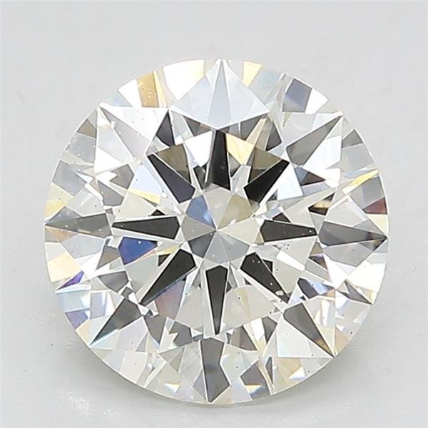 2.10ct I VS2 Rare Carat Ideal Cut Round Lab Grown Diamond