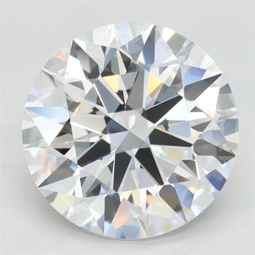 3.56ct D VVS1 Rare Carat Ideal Cut Round Lab Grown Diamond