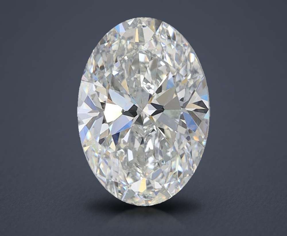 1.37 Carat Oval Lab Diamond