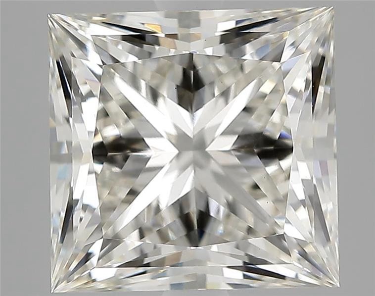 4.28ct H VS1 Rare Carat Ideal Cut Princess Lab Grown Diamond