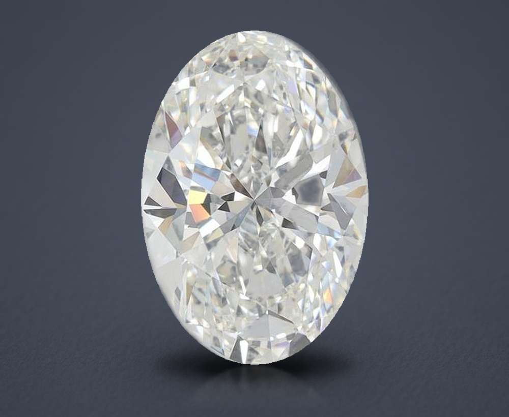 5.51 Carat Oval Lab Diamond