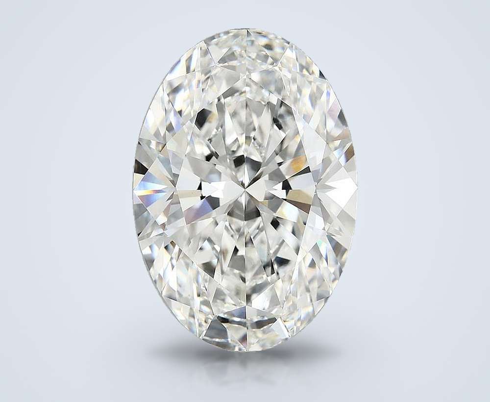 11.38 Carat Oval Lab Diamond
