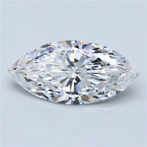 2.54ct E VS1 Rare Carat Ideal Cut Marquise Diamond