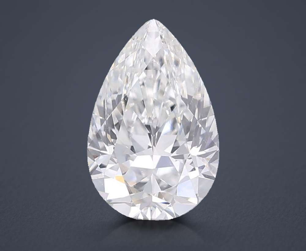 0.70 Carat Pear Natural Diamond