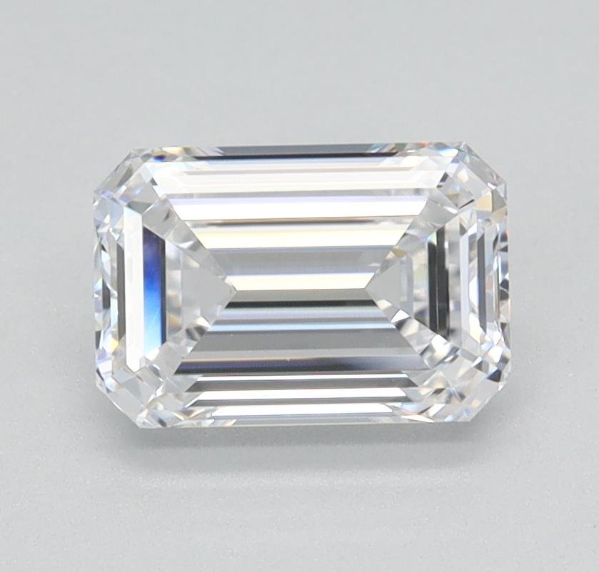 0.95ct D VVS2 Rare Carat Ideal Cut Emerald Lab Grown Diamond