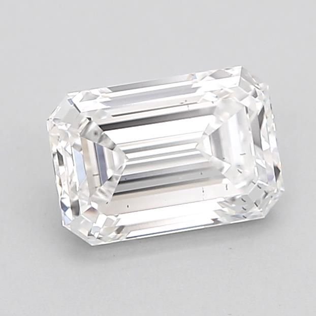 1.50ct D SI1 Excellent Cut Emerald Lab Grown Diamond