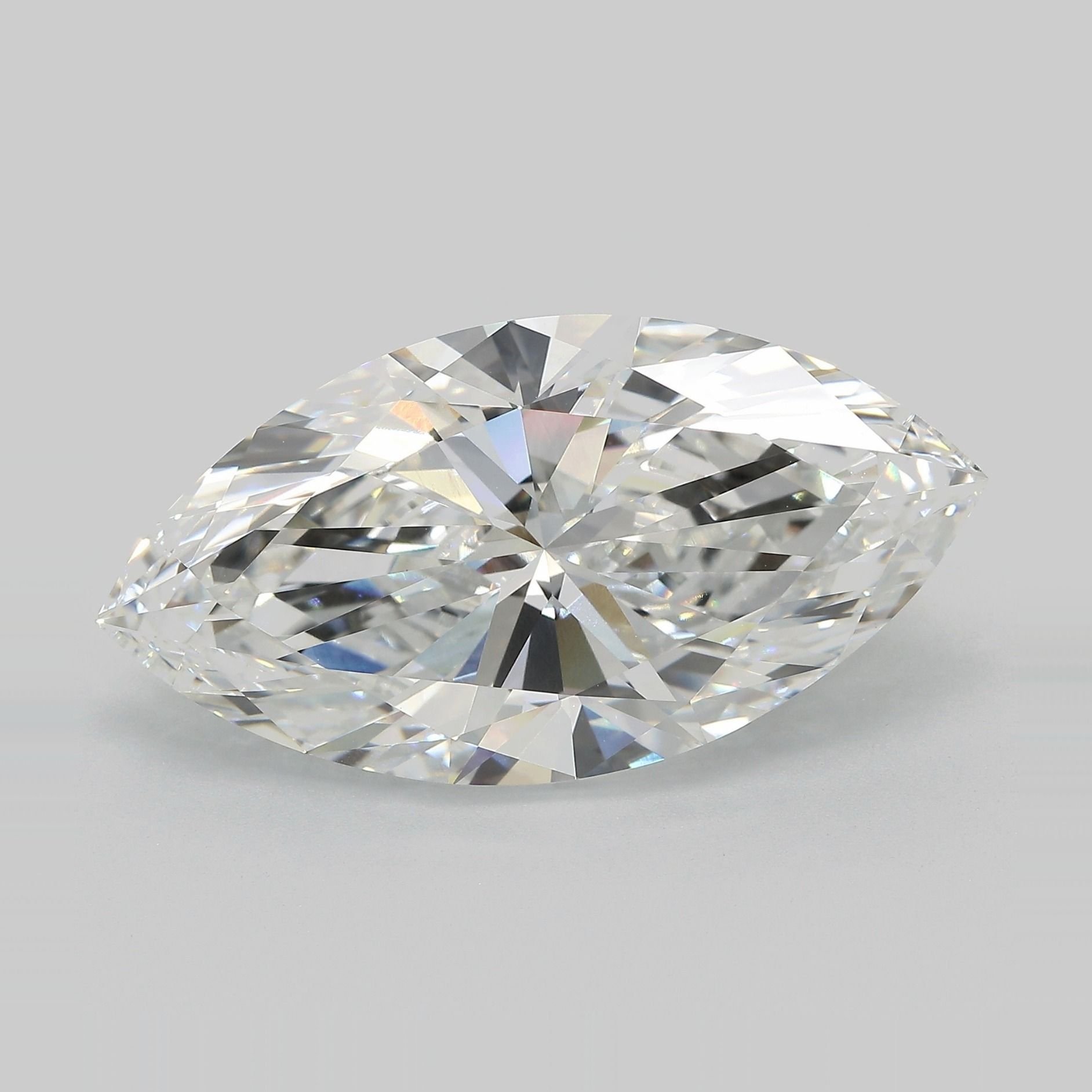 14.53ct F VVS2 Rare Carat Ideal Cut Marquise Lab Grown Diamond