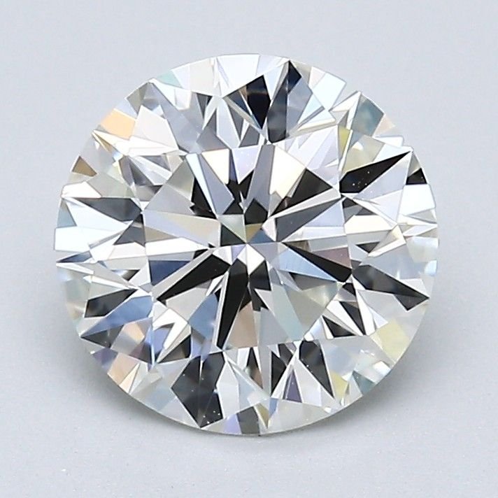 2.03ct H IF Rare Carat Ideal Cut Round Diamond