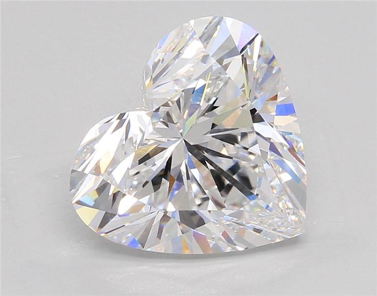 5.40ct D VS1 Rare Carat Ideal Cut Heart Lab Grown Diamond