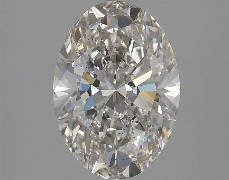 2.09ct H SI1 Rare Carat Ideal Cut Oval Lab Grown Diamond