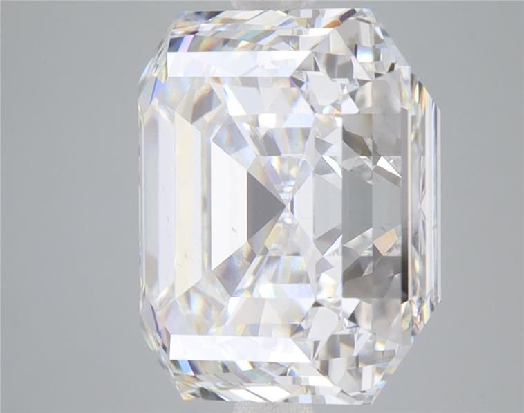 9.03ct F SI1 Rare Carat Ideal Cut Asscher Lab Grown Diamond