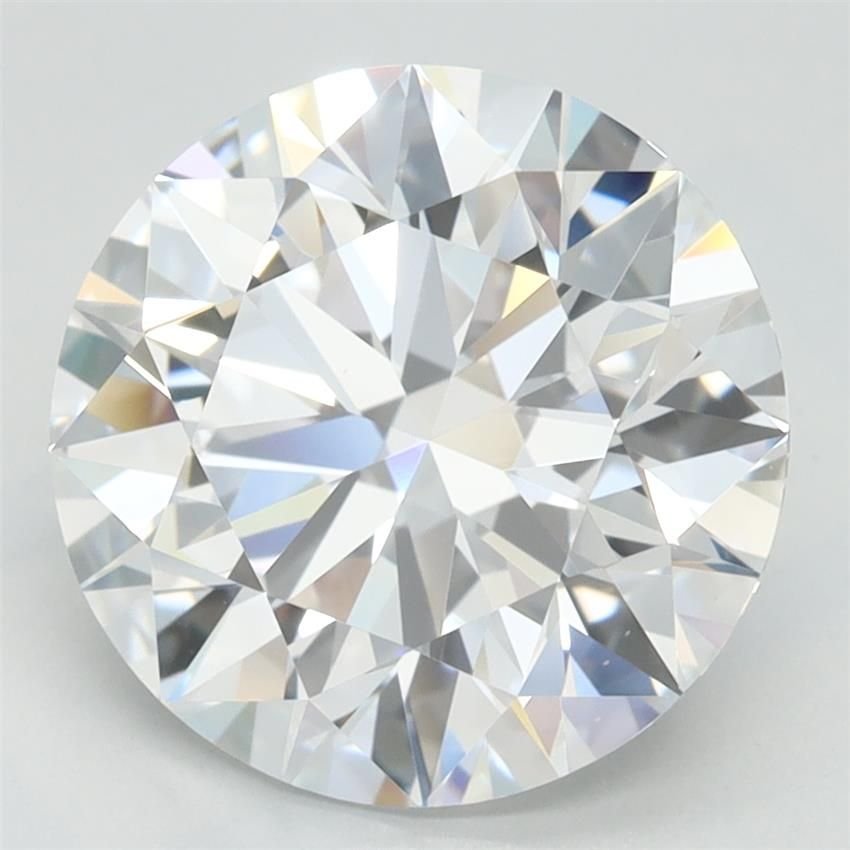 3.42ct D IF Rare Carat Ideal Cut Round Lab Grown Diamond
