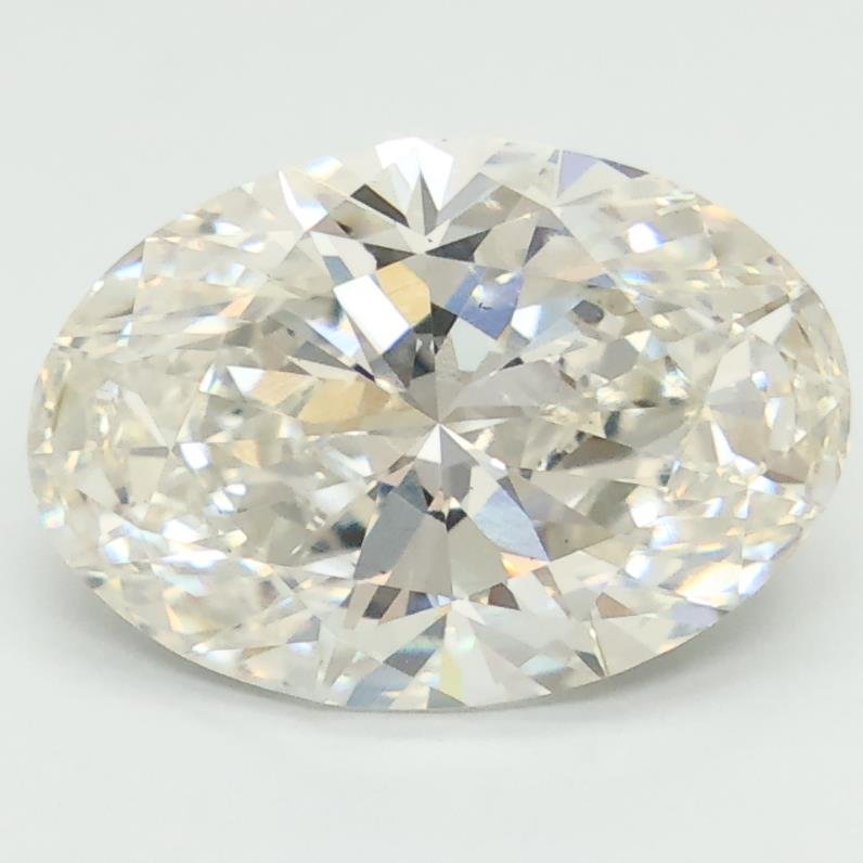 3.52ct G VS2 Rare Carat Ideal Cut Oval Lab Grown Diamond