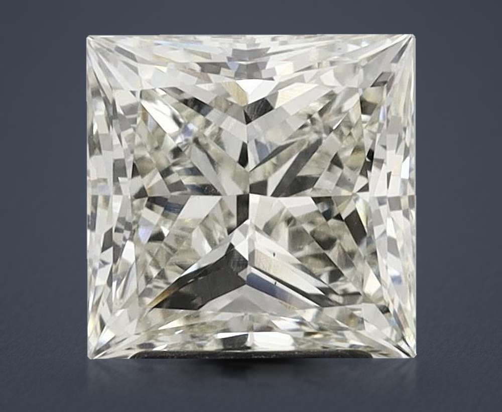 2.82 Carat Princess Lab Diamond
