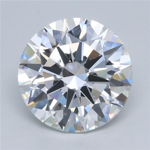 4.09ct E VS1 Rare Carat Ideal Cut Round Lab Grown Diamond