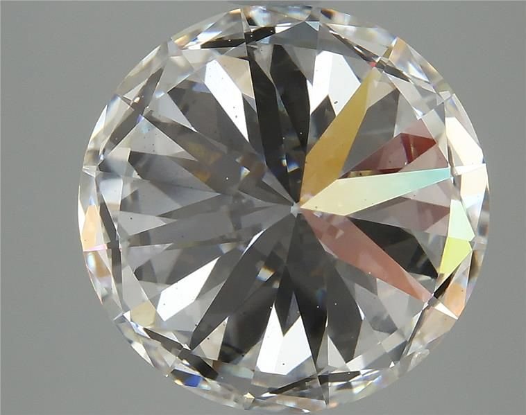 4.02ct F SI1 Rare Carat Ideal Cut Round Lab Grown Diamond