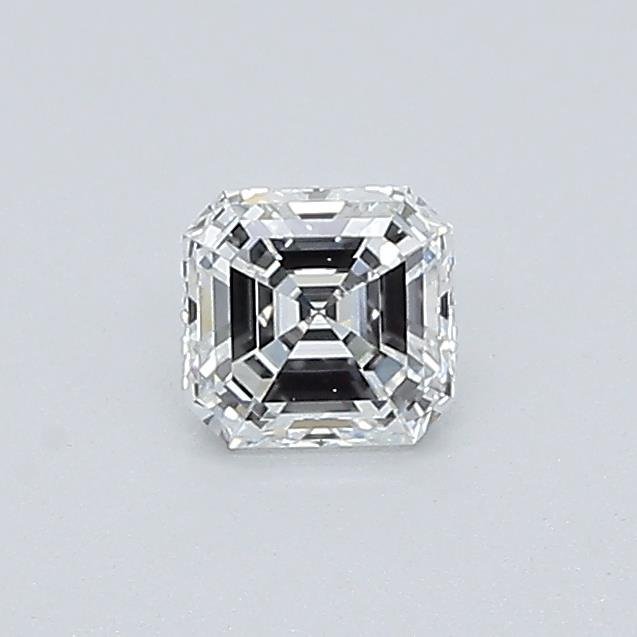 0.30ct F VS2 Rare Carat Ideal Cut Asscher Diamond