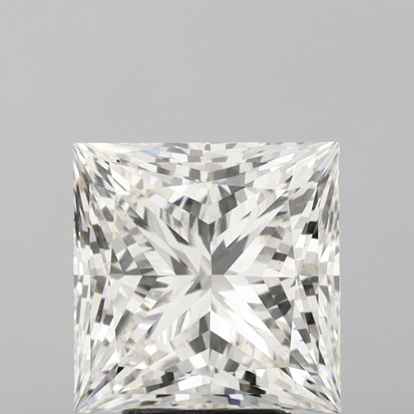 5.27ct H VS1 Rare Carat Ideal Cut Princess Lab Grown Diamond