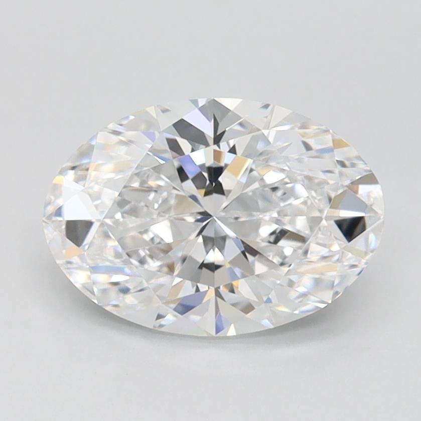 1.04ct D FL Very Good Cut Oval Lab Grown Diamond