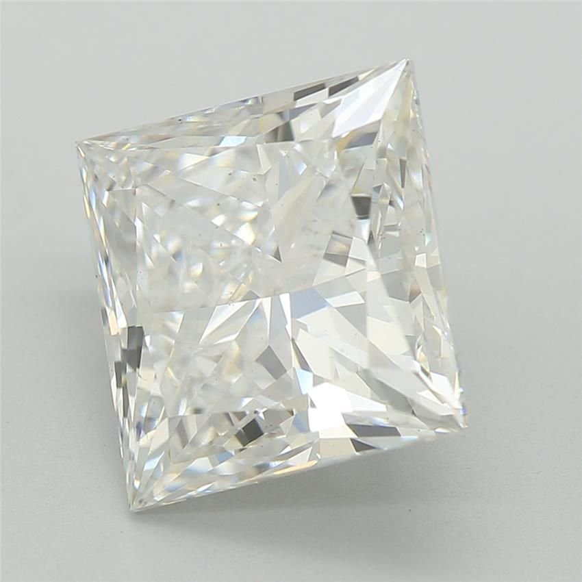 2.84ct F VS2 Rare Carat Ideal Cut Princess Lab Grown Diamond