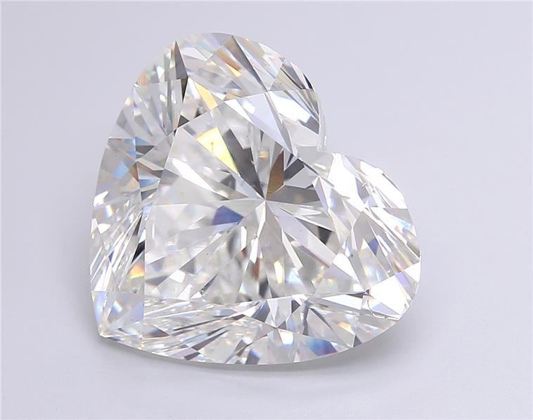 11.92ct F VS1 Rare Carat Ideal Cut Heart Lab Grown Diamond