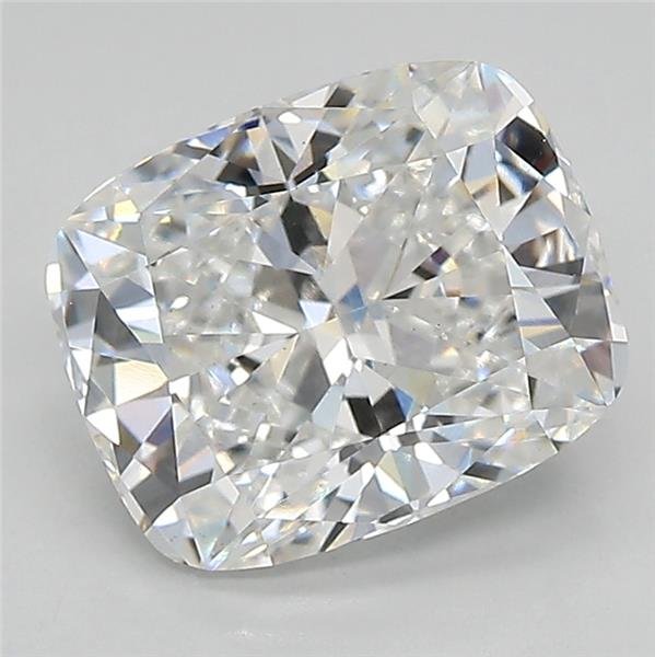 2.80ct E VS1 Rare Carat Ideal Cut Cushion Lab Grown Diamond