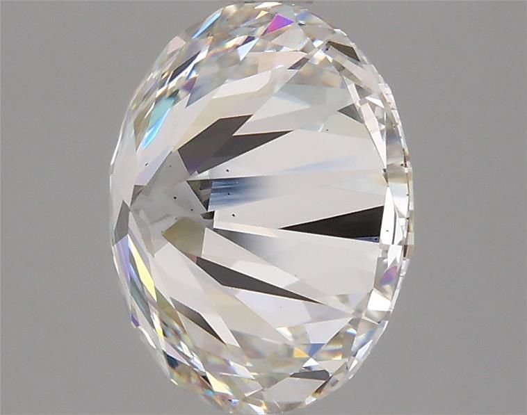 3.70ct F SI1 Rare Carat Ideal Cut Round Lab Grown Diamond