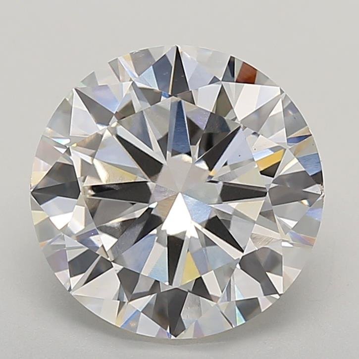 5.01ct F VS1 Very Good Cut Round Lab Grown Diamond