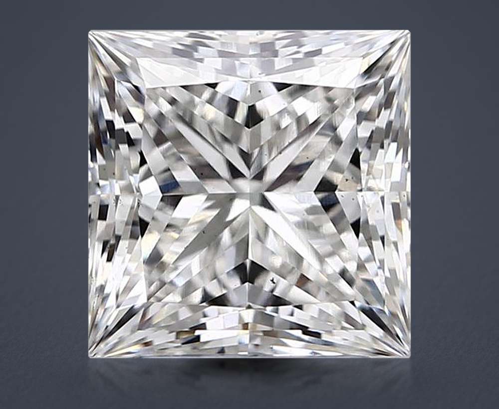 2.96 Carat Princess Lab Diamond