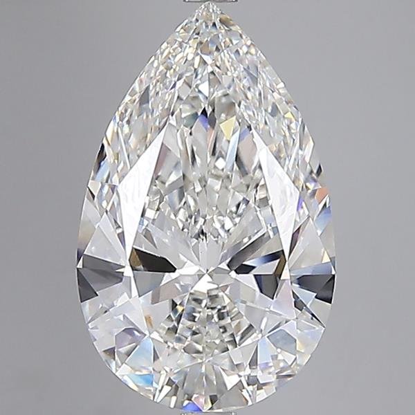 15.04ct F VVS2 Rare Carat Ideal Cut Pear Lab Grown Diamond