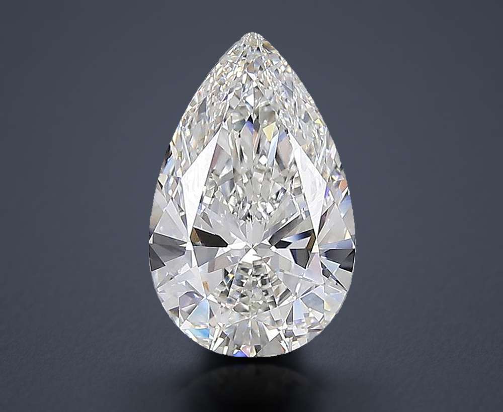 15.04 Carat Pear Lab Diamond