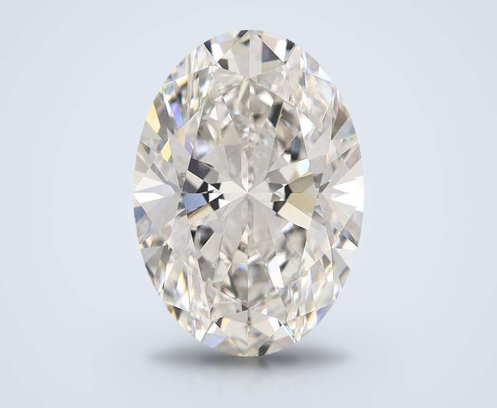4.52 Carat Oval Lab Diamond